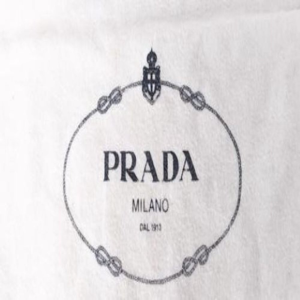 Prada Authentic Empty Bag Fabric Bag Container Po… - image 4